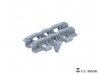 E.T. Model P35-080 WWII German Tiger（P）Workable Track ( 3D Printed ) 1/35